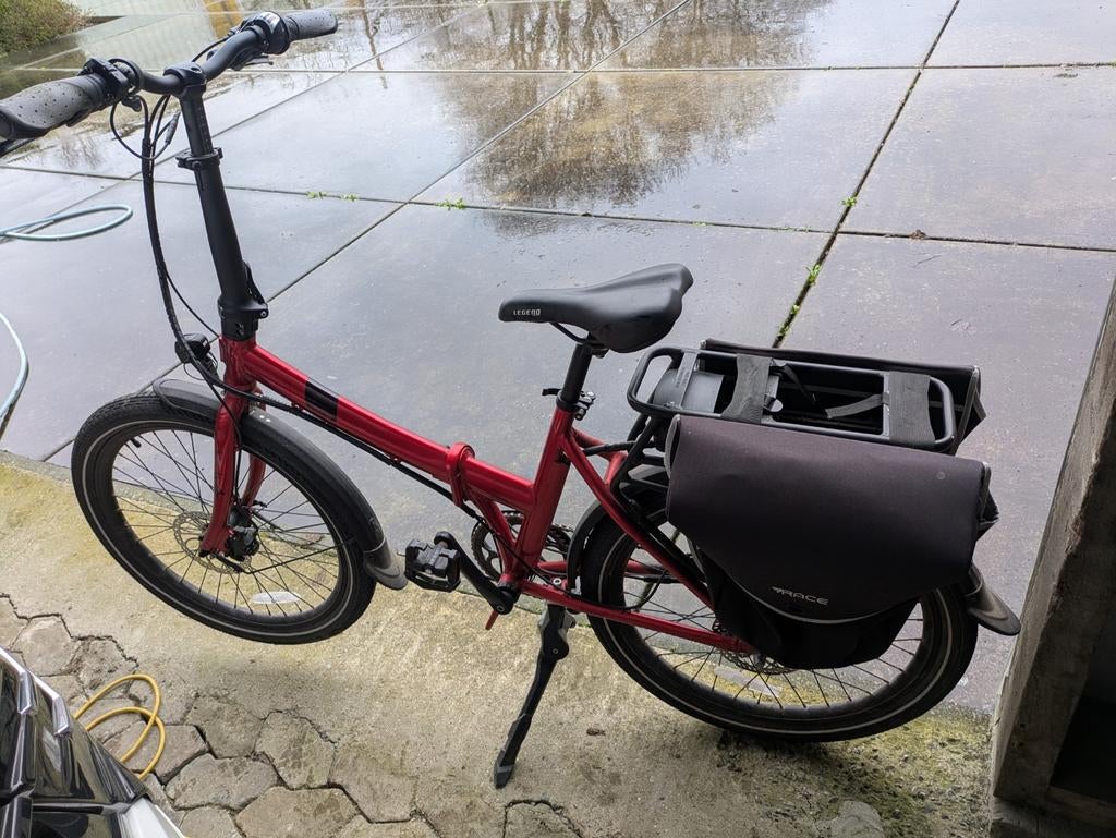 Elektrische plooifiets Legend, Enlèvement, Comme neuf, 50 km par batterie ou plus