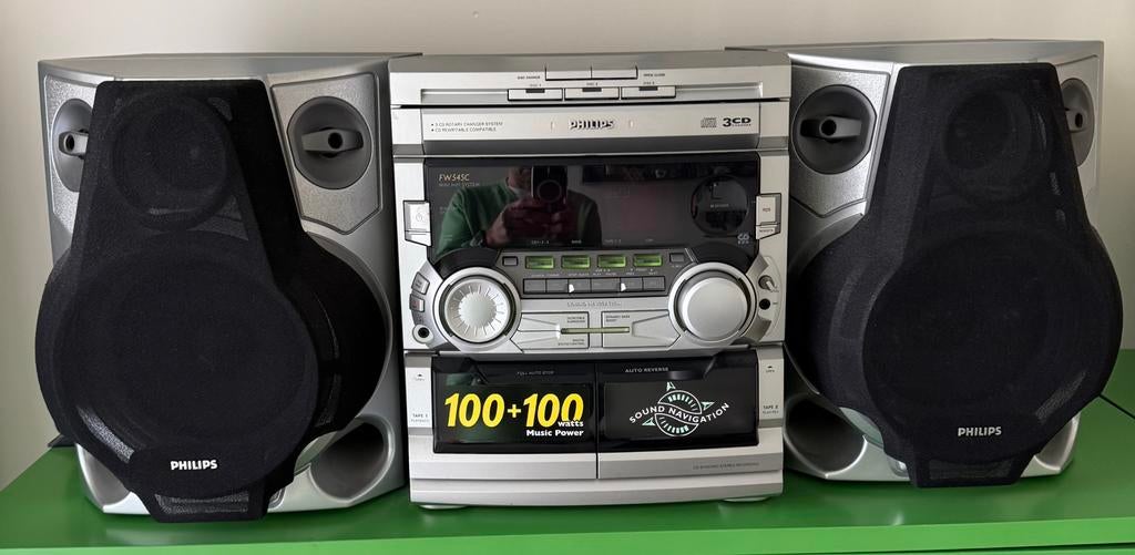 Stereo installatie, Audio, Tv en Foto, Stereoketens, Ophalen, Gebruikt, Philips