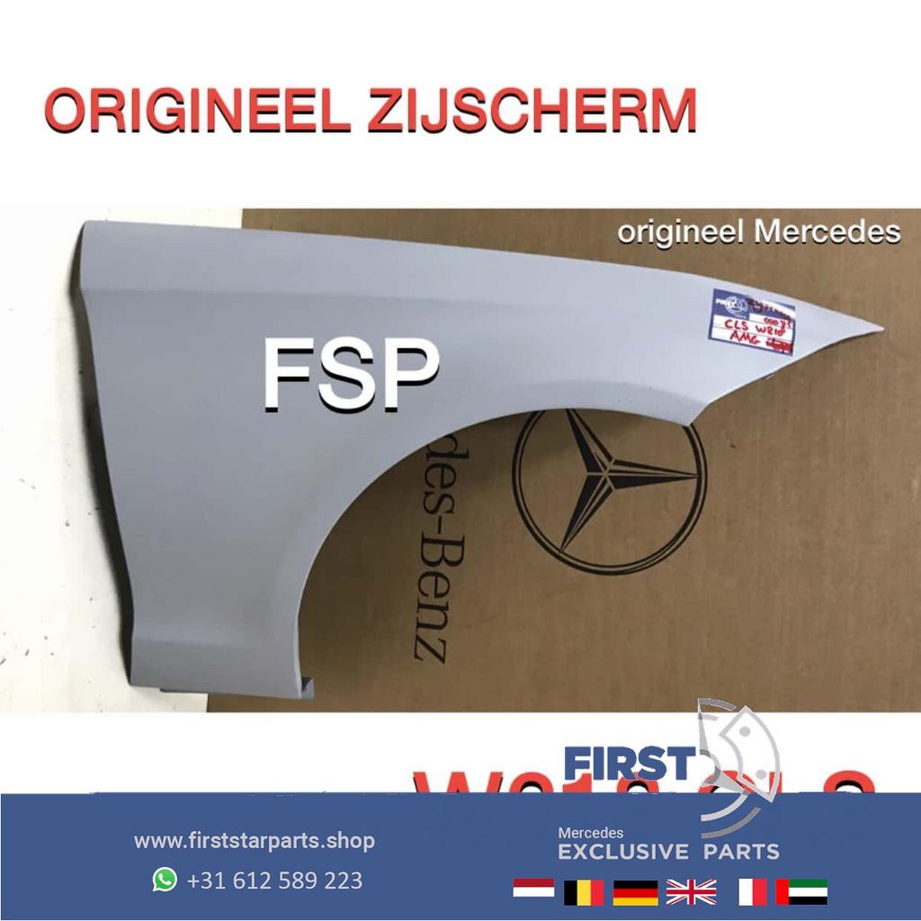 W218 C218 CLS VOORSCHERM RECHTS ZIJSCHERM SCHERM Mercedes 20, Garde-boue, Droite, Utilisé, -