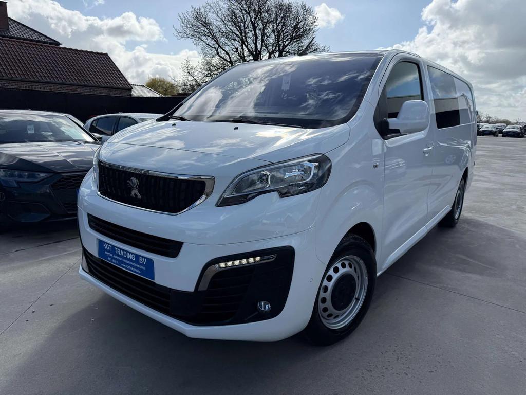 Peugeot Expert 2.0 BLUEHDI 6 ZIT AUTOMAAT NAVI CAMERA CARPLA, Auto's, Gebruikt, 4 cilinders, Wit, Bedrijf