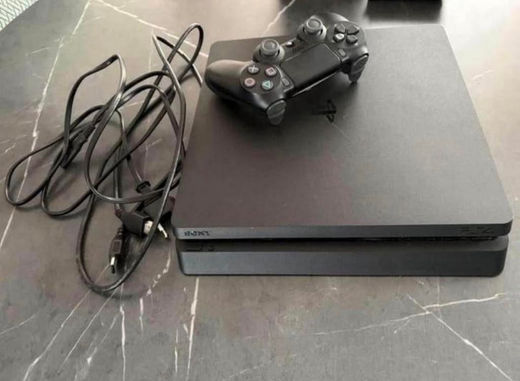 Ps4 slim + manette, Games en Spelcomputers, Ophalen, Zo goed als nieuw, 500 GB, Slim