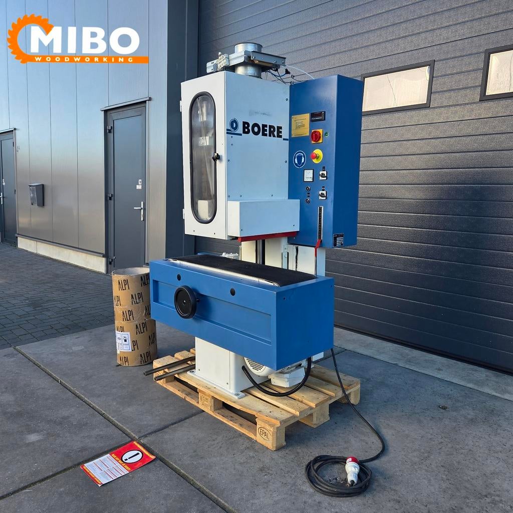 Boere breedbandschuurmachine digitaal schuurmachine