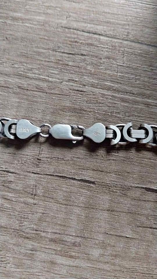 Tekoop 14 karaats gouden ketting en 1 x zilveren ketting, Handtassen en Accessoires, Verzenden, Zo goed als nieuw, Goud, Goud