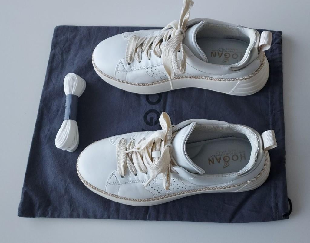 Sneakers Hogan Rebel cuir blanc – femme, Vêtements | Femmes, Chaussures, Comme neuf, Sneakers et Baskets, Blanc, Enlèvement