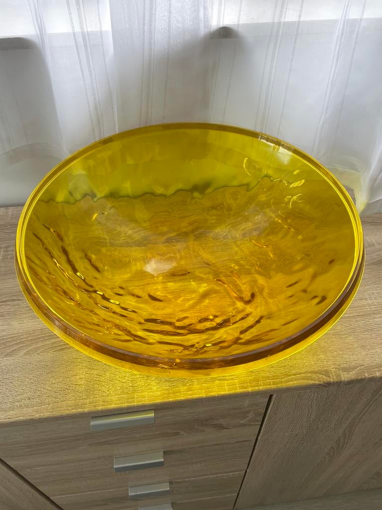 Kartell beker 45 cm geel, Antiek en Kunst, Ophalen