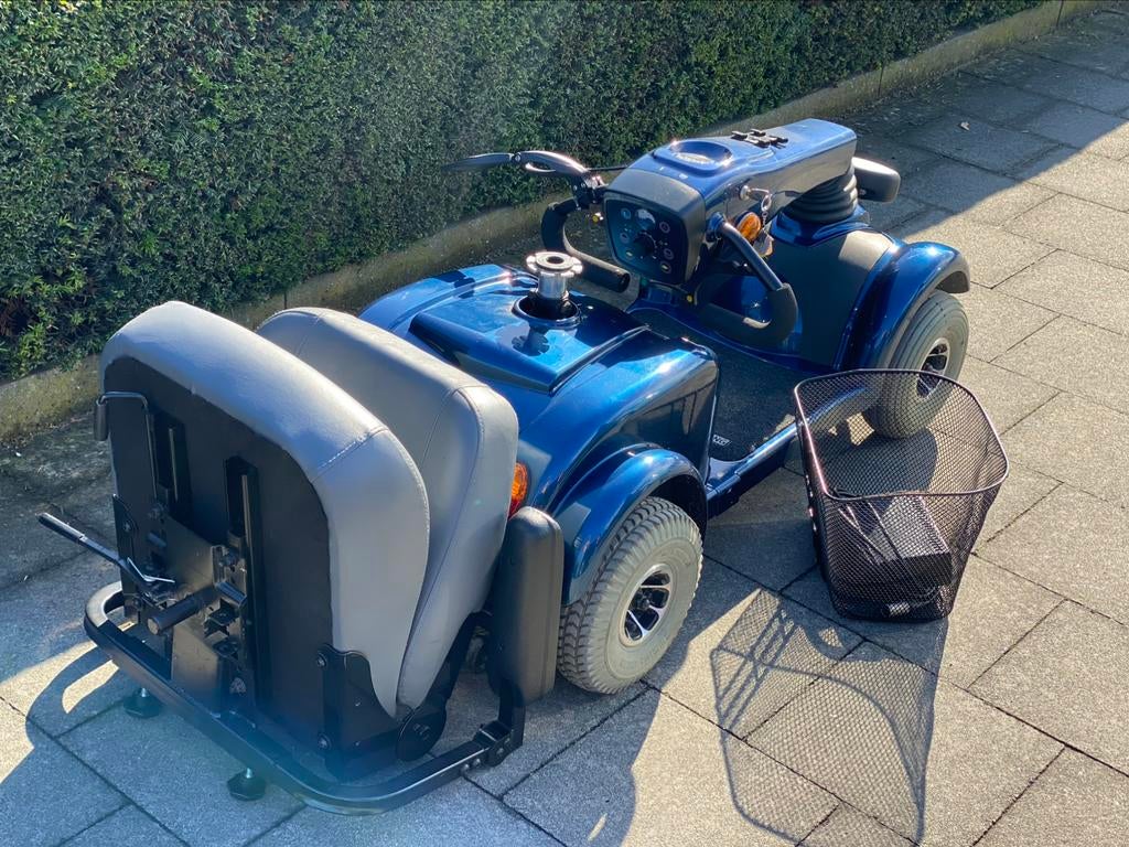 Voiturette électrique compacte Sterling Swift 4 Scootmobiel, Enlèvement ou Envoi, Pliant, Comme neuf, Fauteuil roulant électrique