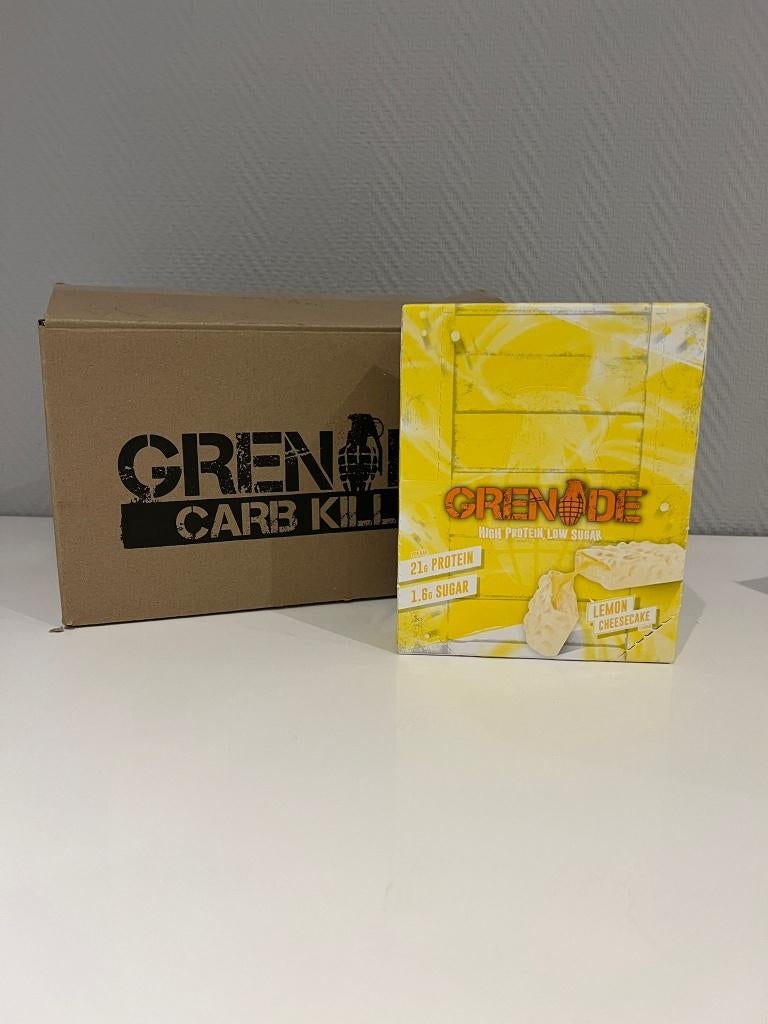 Grenade Lemon Cheesecake Protein Bar SALE, Fresh Citrussnack, Diversen, Levensmiddelen, Ophalen of Verzenden