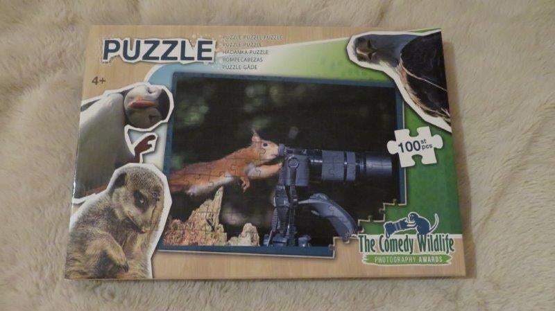 Puzzle neuf écureuil 100 pièces, Enlèvement ou Envoi, Plus de 50 pièces, Neuf, 6 ans ou plus