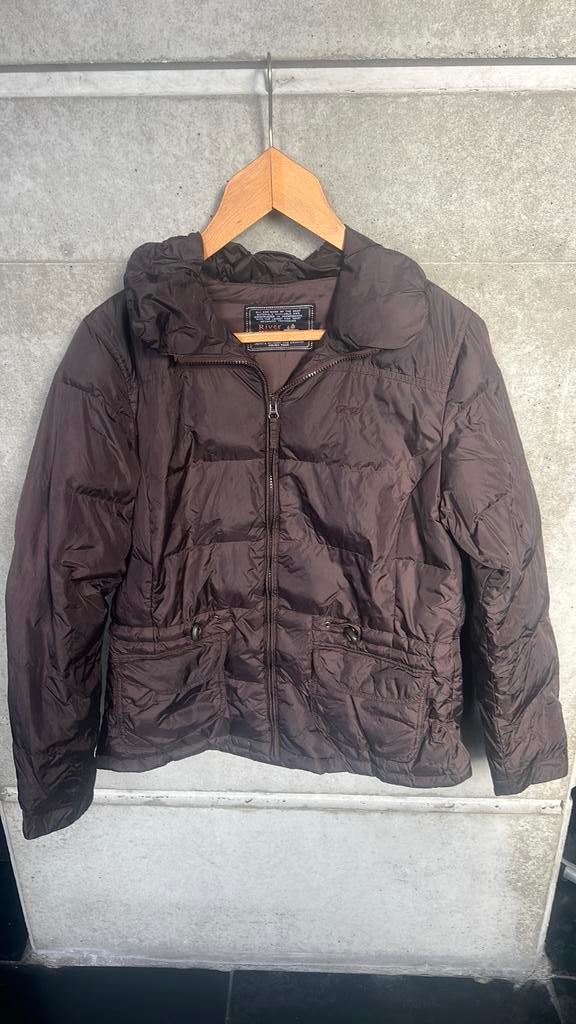 Bruine jas L River Woods, Kleding | Dames, Bruin, River Woods, Maat 42/44 (L), Ophalen of Verzenden