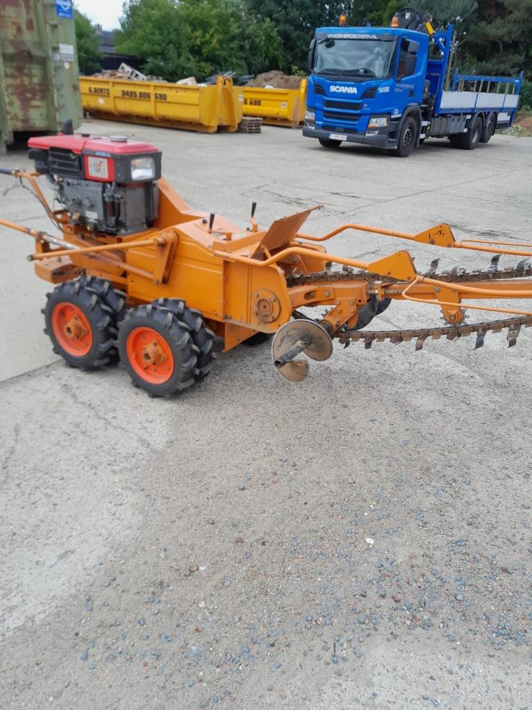 sleuvenfrees, Enlèvement, Coupeuse à fente