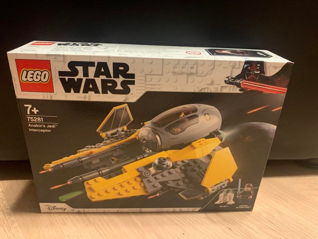 Lego Star Wars set 75281 Star Wars Anakin's Jedi Interceptor, Ophalen of Verzenden, Nieuw, Complete set, Lego