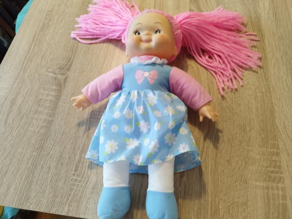 Roze haarpop, Ophalen, Zo goed als nieuw