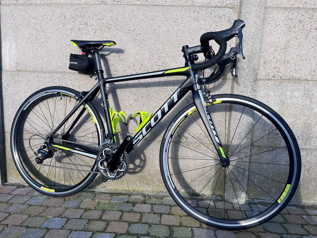 Scott Speedster racefiets Ultegra 2x11 framemaat S, Vélos & Vélomoteurs, Vélos | Vélos de course, Utilisé, Aluminium, Enlèvement