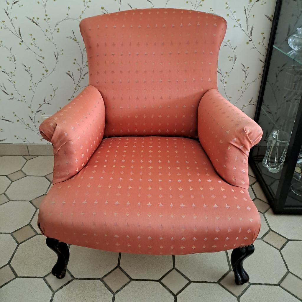 Fauteuil ancien type crapaud, Maison & Meubles, Enlèvement
