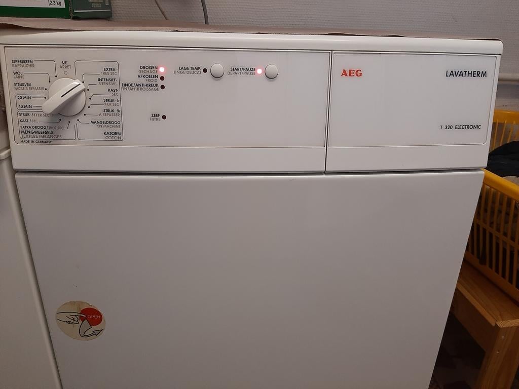 Séchoir AEG LAVATHERM T320, Enlèvement, Utilisé, Évacuation d'air