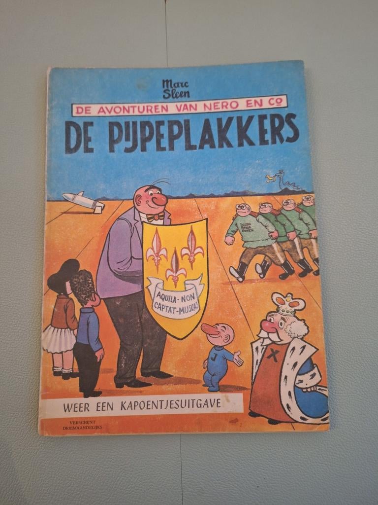 Strip Nero 1965: De pijpeplakkers, Boeken, Stripverhalen, Marc Sleen, Eén stripboek, Ophalen of Verzenden, Zo goed als nieuw