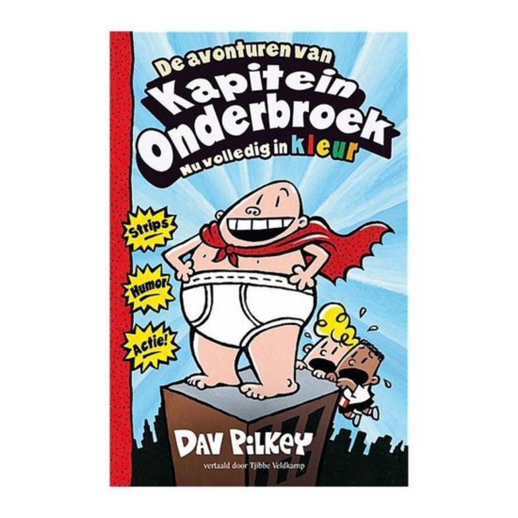 kapitein onderbroek nu volledig in kleur (2329)-, Ophalen of Verzenden, Nieuw, Dav pilkey, Fictie