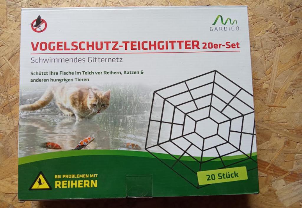 Protection anti-herons et autres, Tuin en Terras, Vijver-toebehoren, Ophalen, Nieuw, Vijverrand