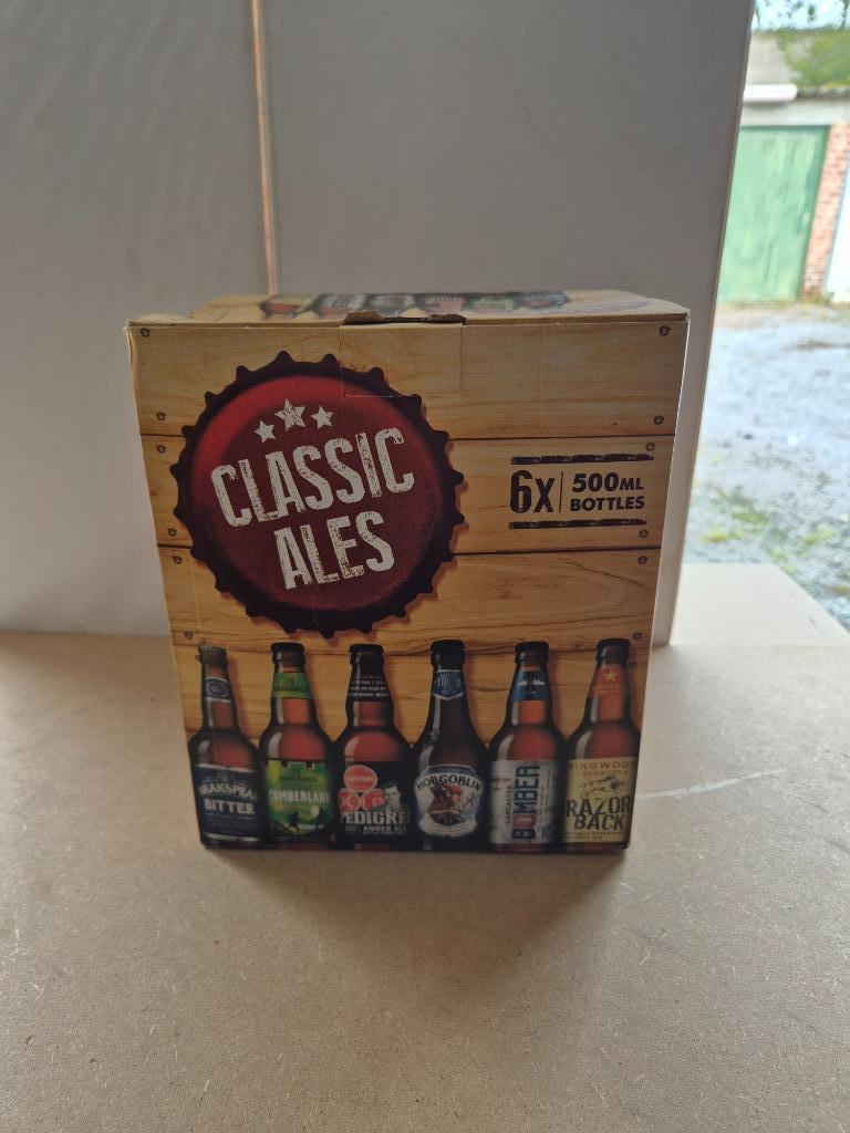 Coffret Classic Ales, Collections, Marques de bière, Utilisé, Bouteille(s), Autres marques, Enlèvement ou Envoi