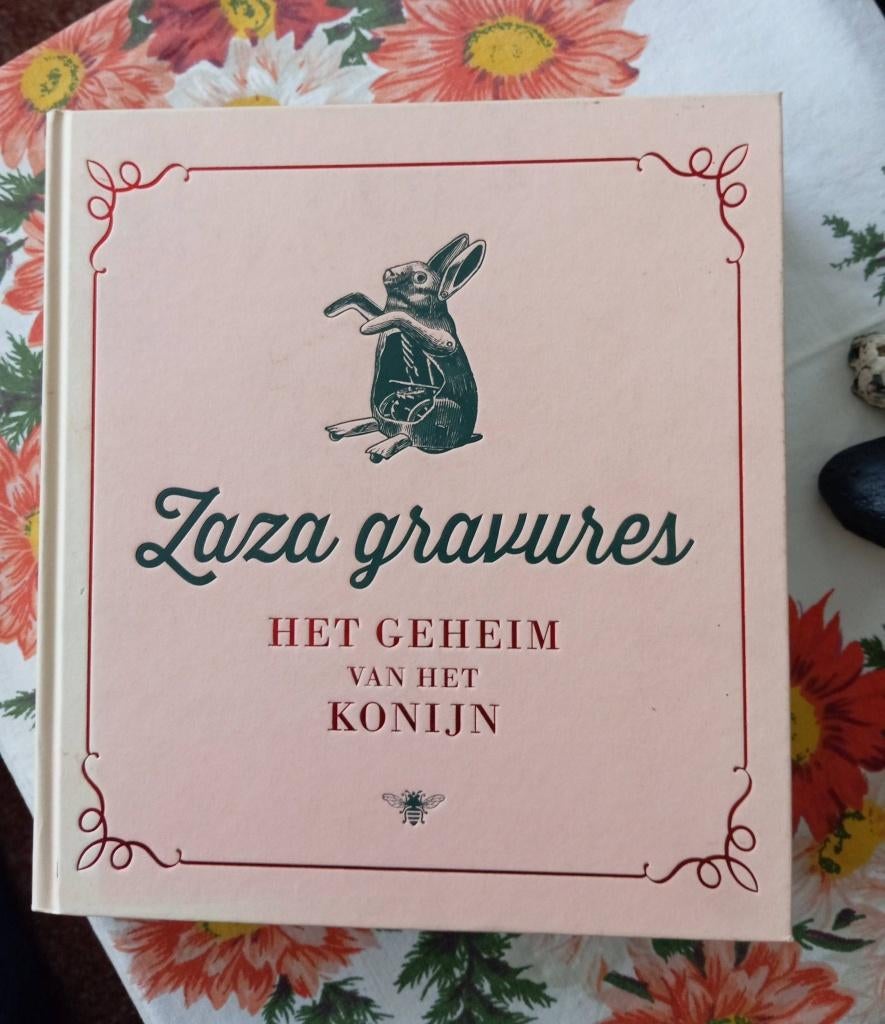 het geheim van het konijn zaza gravures, Verzenden, Zo goed als nieuw