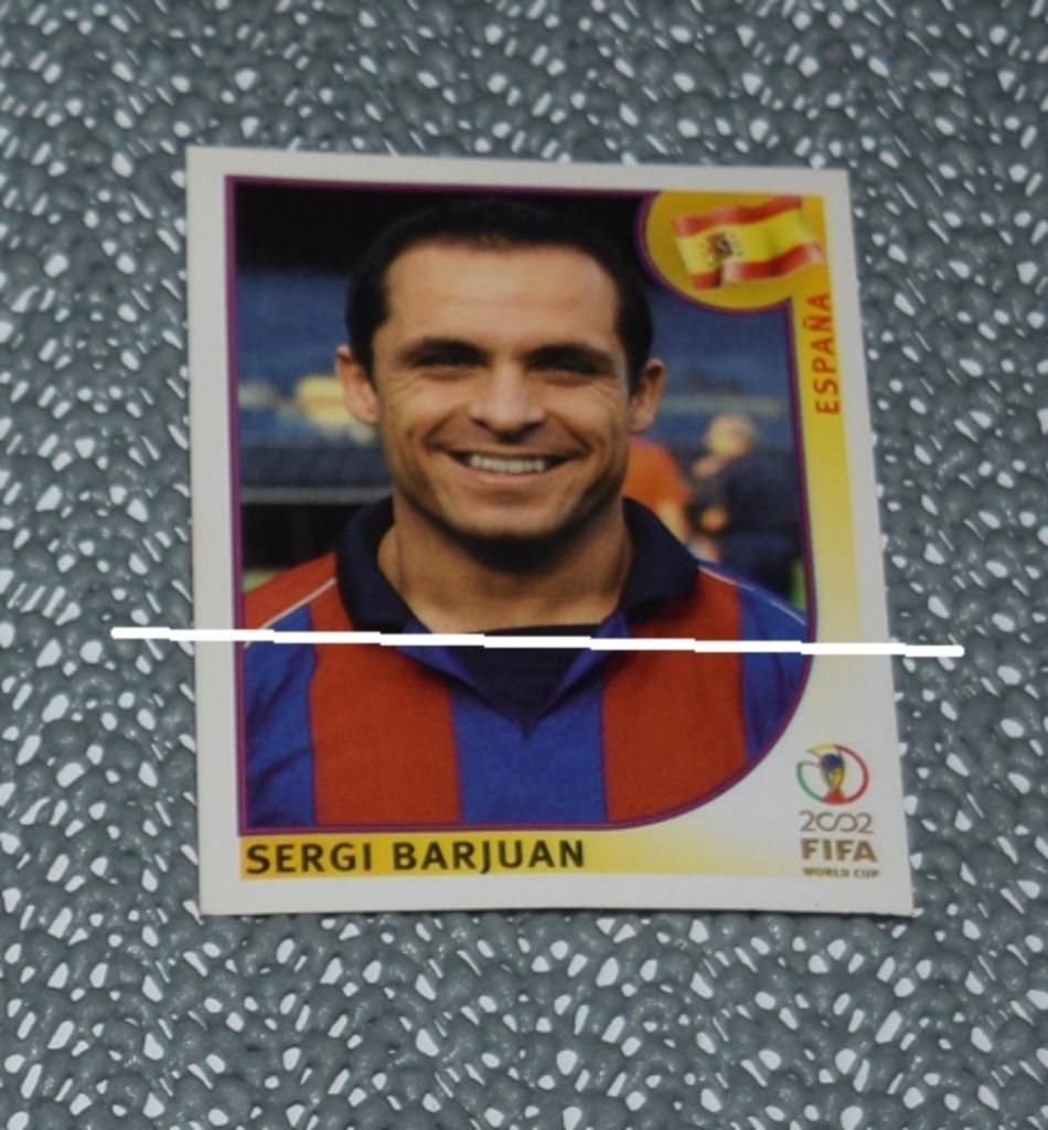 Coupe du monde de Panini 2002 Corée/Japon/Espagne/Sergi, Envoi, Neuf, Affiche, Image ou Autocollant