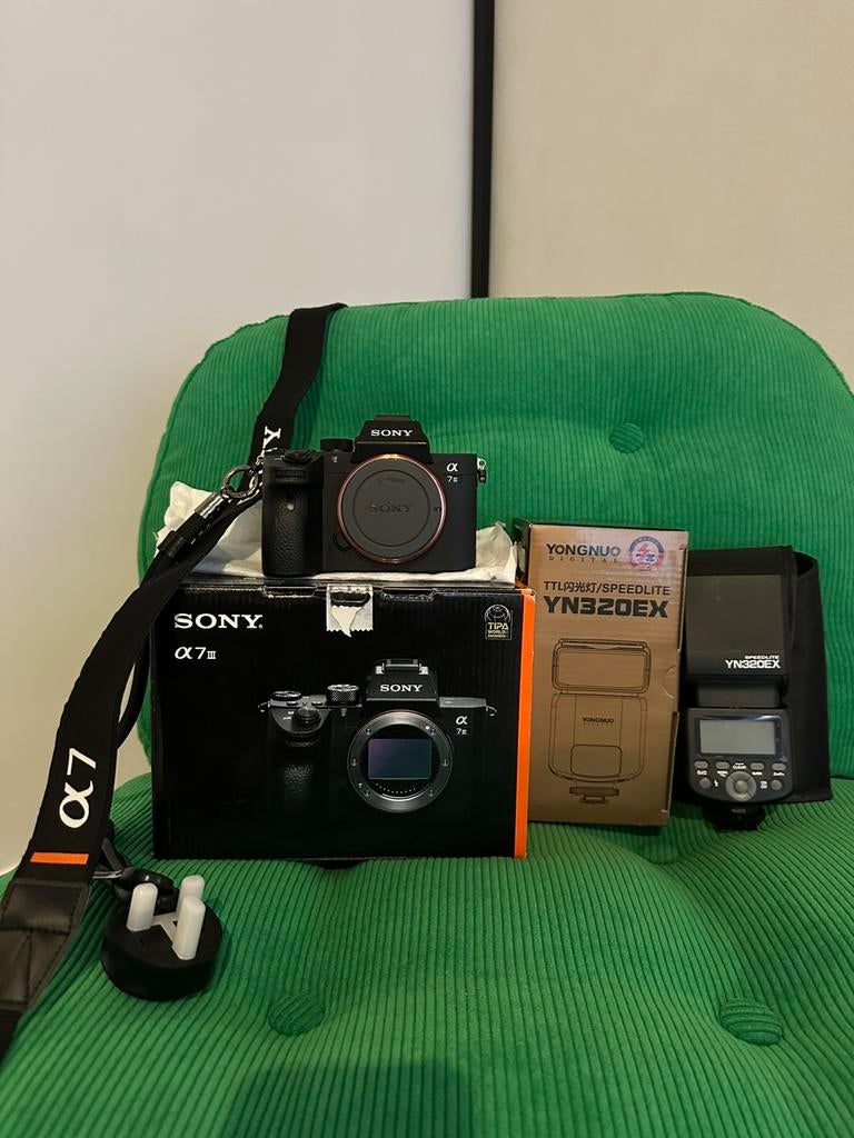 Sony a7iii, Audio, Tv en Foto, Fotocamera's Digitaal, Ophalen of Verzenden, Sony