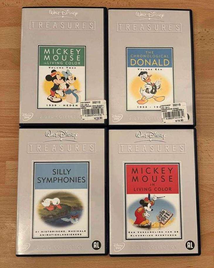 Walt Disney treasures hard to find NIEUW🎥📽️🎥, Ophalen, Tekenfilm, Zo goed als nieuw, Alle leeftijden