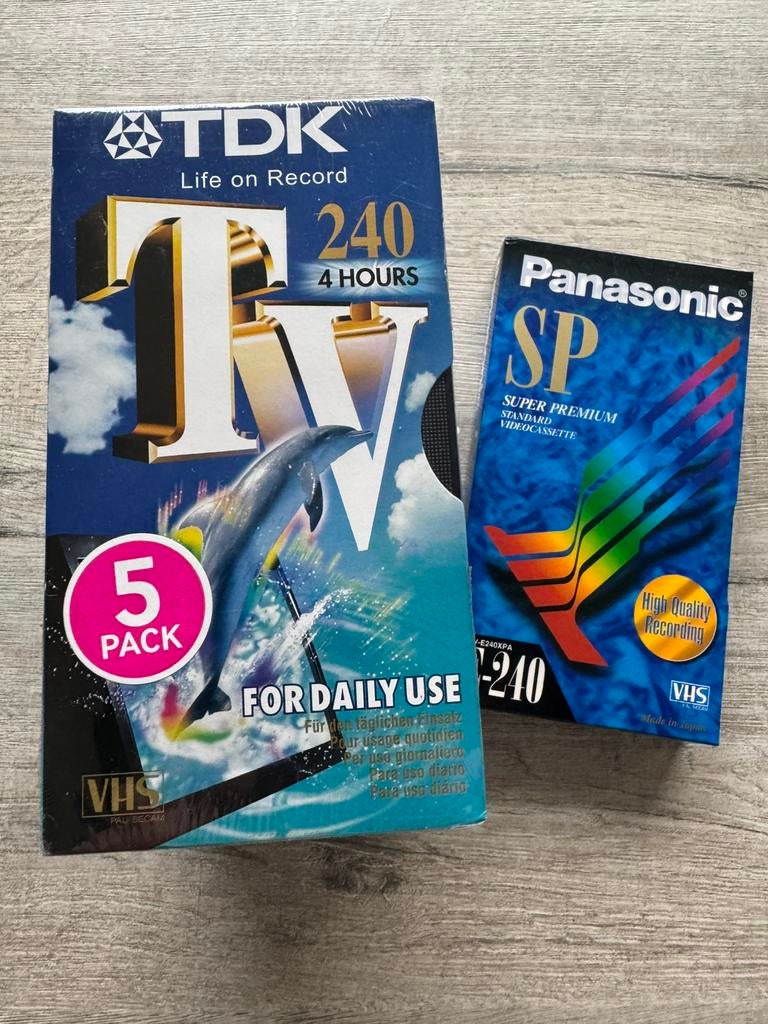 Videocassettes : 6 stuks, Cd's en Dvd's, VHS | Film, Ophalen, Nieuw in verpakking