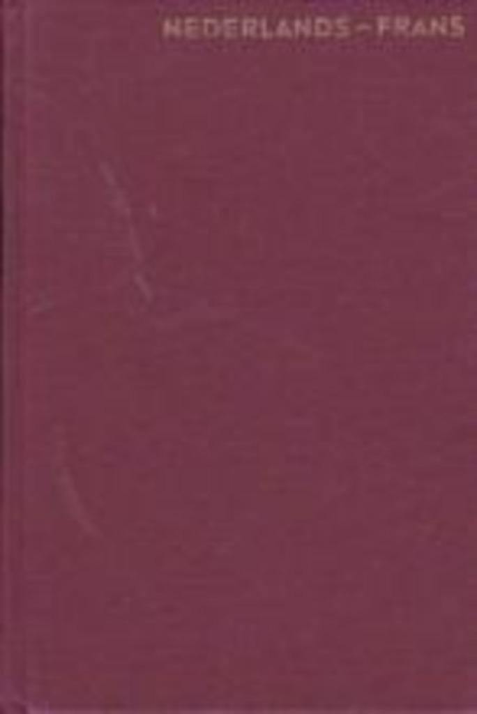 Frans Woordenboek Neerlands-Frans/Frans-Nederlands., Boeken, Schoolboeken, Zo goed als nieuw, Frans, ASO, Verzenden
