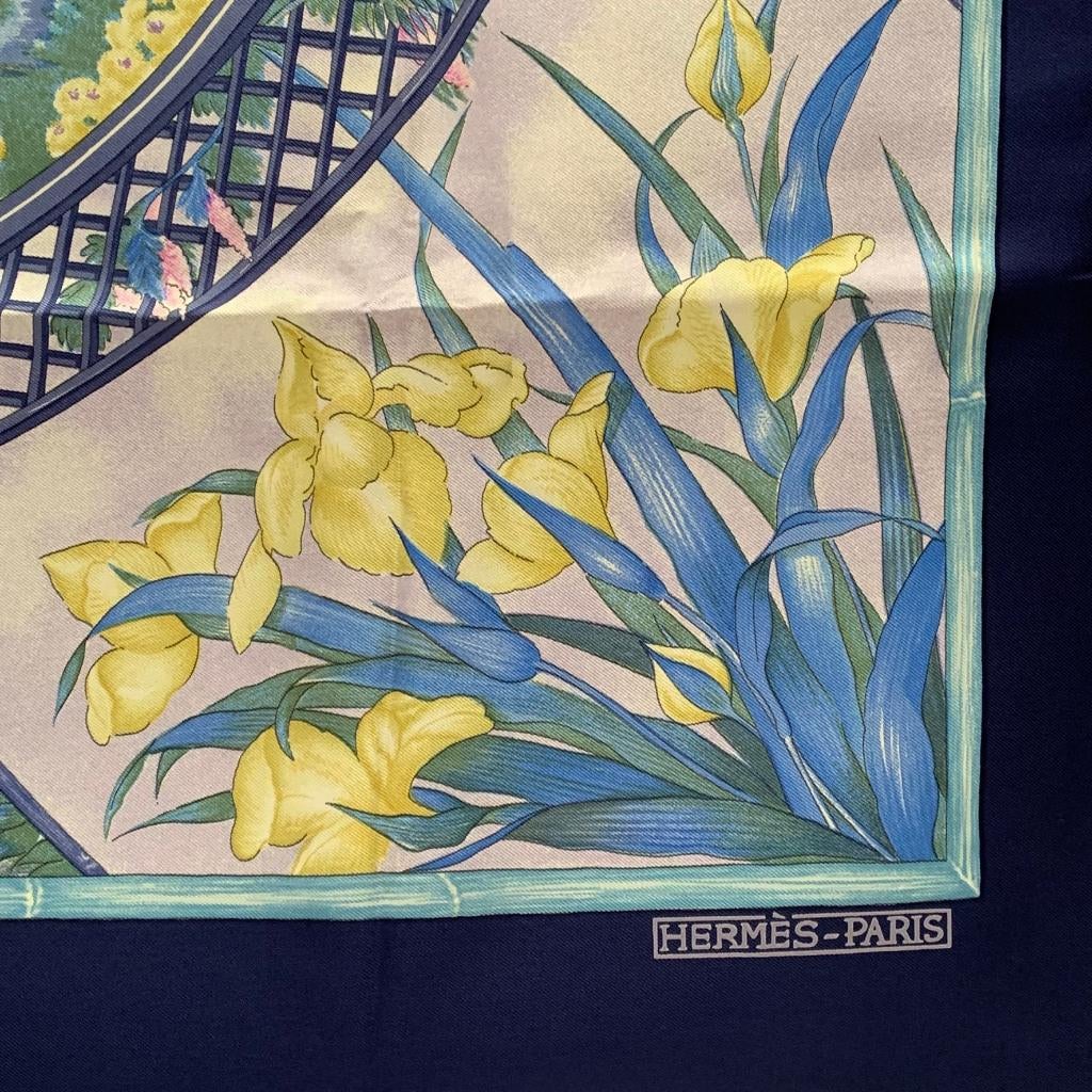 Hermès zijden foulard. Ook Delvaux en Louis Vuitton te koop., Ophalen of Verzenden