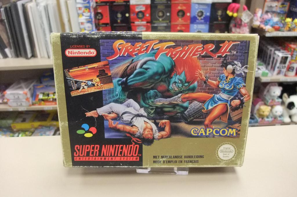Street fighter II cib snes FAH, Games en Spelcomputers, Games | Nintendo Super NES, Gebruikt, Vechten, 2 spelers, Ophalen of Verzenden