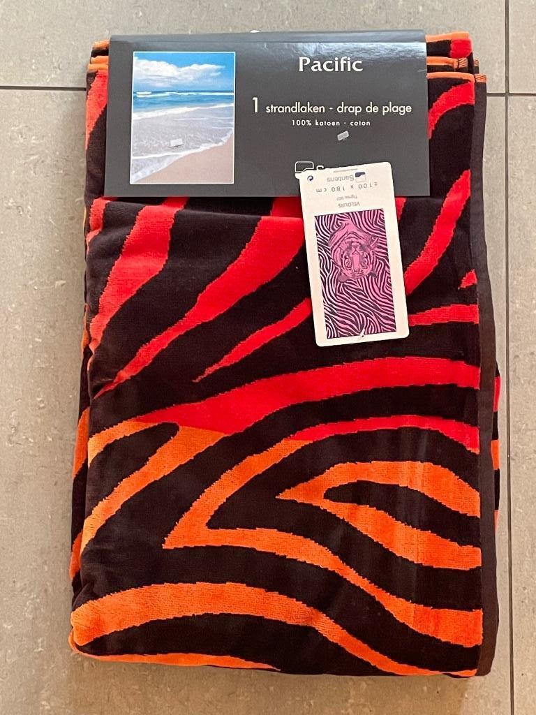 Strandlaken Pacific tijger Afrika NIEUW, Ophalen, Nieuw, Overige kleuren, Handdoek
