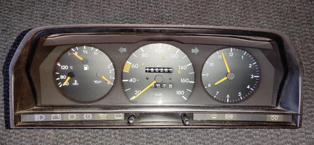 Compteur Mercedes W201 tableau de bord, Enlèvement ou Envoi, Utilisé, Mercedes-Benz