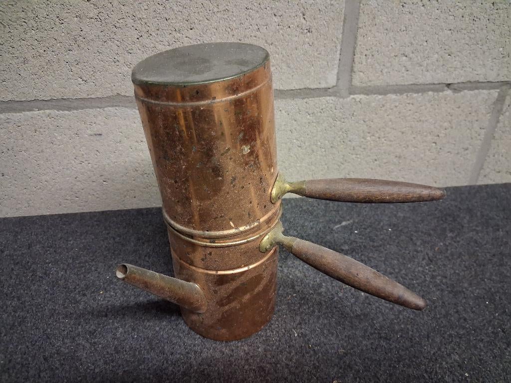 Vintage , koper  koffiekan., Enlèvement ou Envoi, Cuivre
