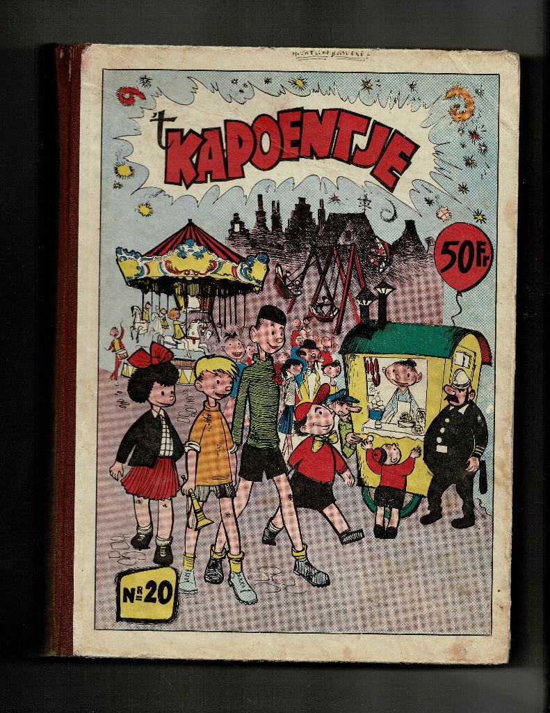 Kapoentje nr 20 1956 goede staat, Boeken, Stripverhalen, Gelezen, Verzenden, Eén stripboek, Diverse Auteurs