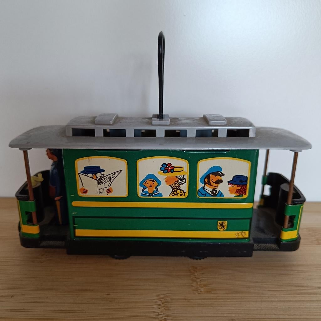 Ancienne poignée de tramway en étain, Enlèvement ou Envoi