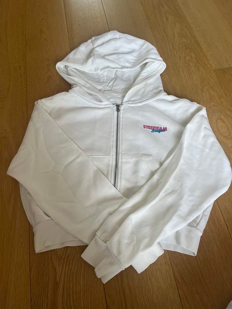 Trui voor meisjes 14 jaar, JBC, Ophalen, Zo goed als nieuw, Wit