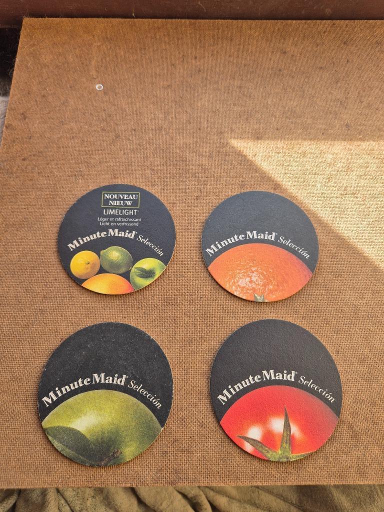 Sous bock Minute Maid, Collections, Enlèvement ou Envoi, Utilisé, Autres types