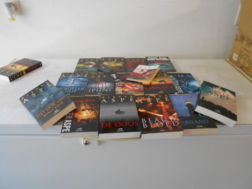 LEZEN, Boeken, Ophalen, Gelezen, Pieter Aspe