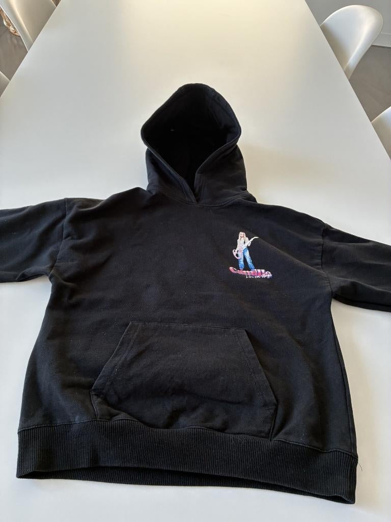 Zwart hoodie maat 140 van Camille, in perfecte staat!, Kinderen en Baby's, Kinderkleding | Maat 140, Meisje, Trui of Vest, Zo goed als nieuw