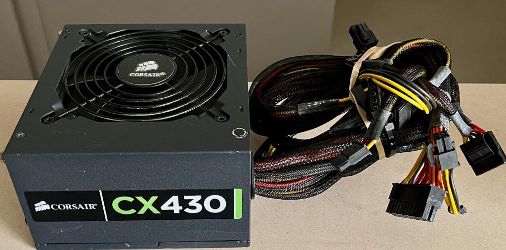 Alimentation CORSAIR CX430, Informatique & Logiciels, Alimentations internes, Comme neuf, Enlèvement