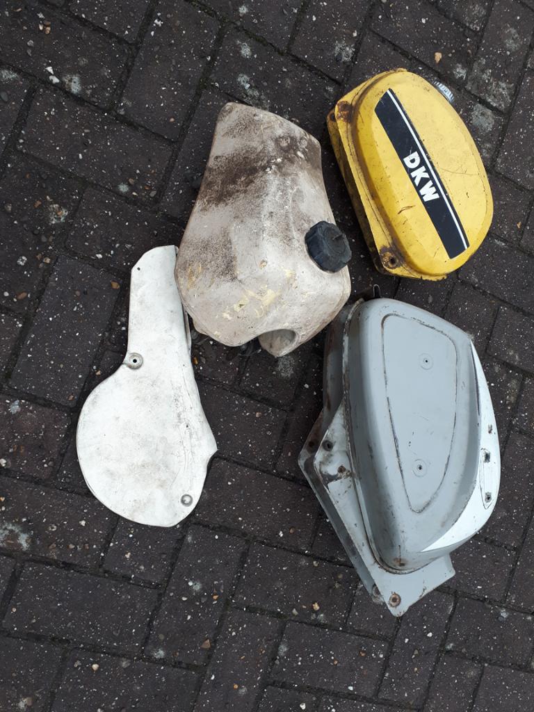 boîte à essence, réservoir, cyclomoteur, Vélos & Vélomoteurs, Pièces de cyclomoteur | Scooters, Utilisé, Yamaha, Réservoir, Enlèvement ou Envoi