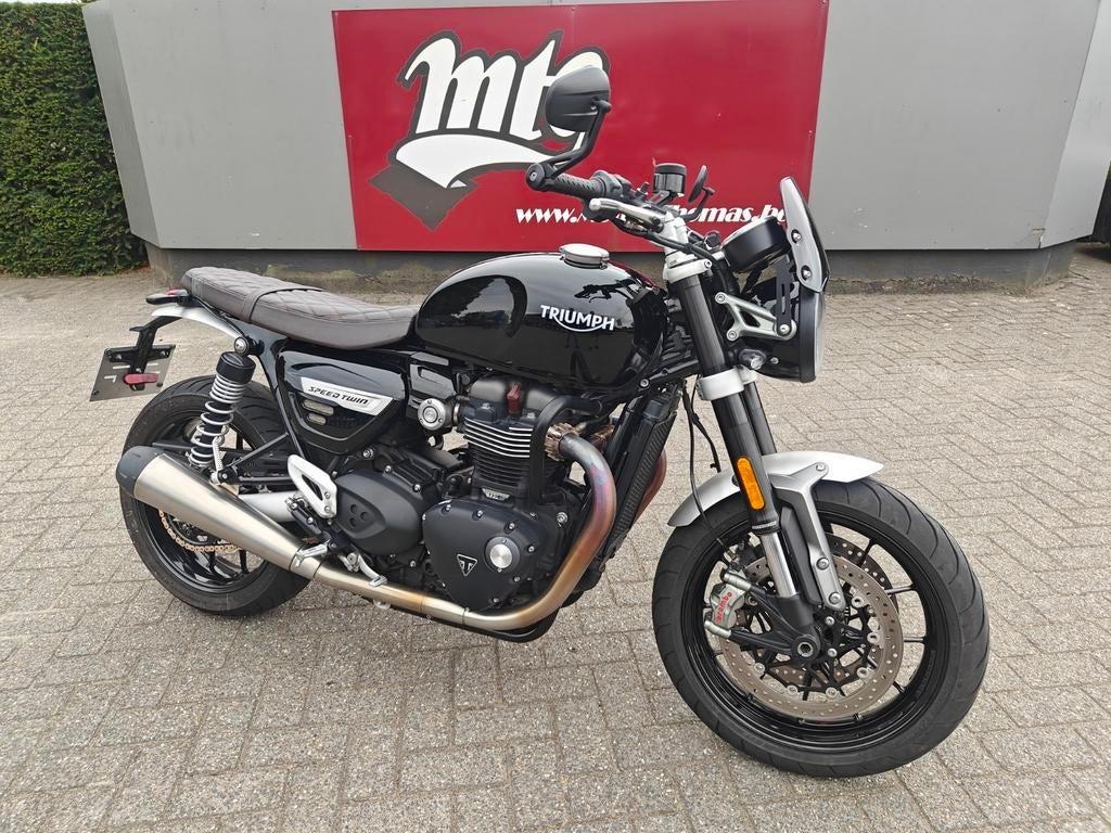 Triumph Speed Twin 1200 2022 26dkm, 2 cilinders, Motorrijbewijs A, Bedrijf, Meer dan 35 kW