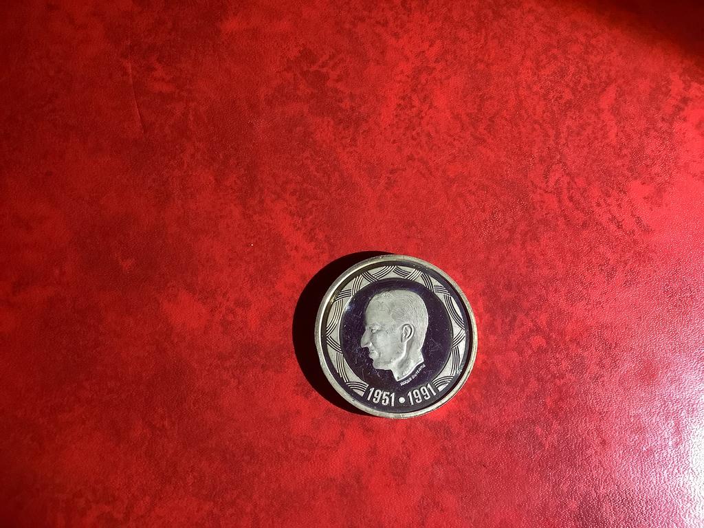 Zilveren munt Belgie 500 frank 1991, Postzegels en Munten, Munten | België, Ophalen of Verzenden