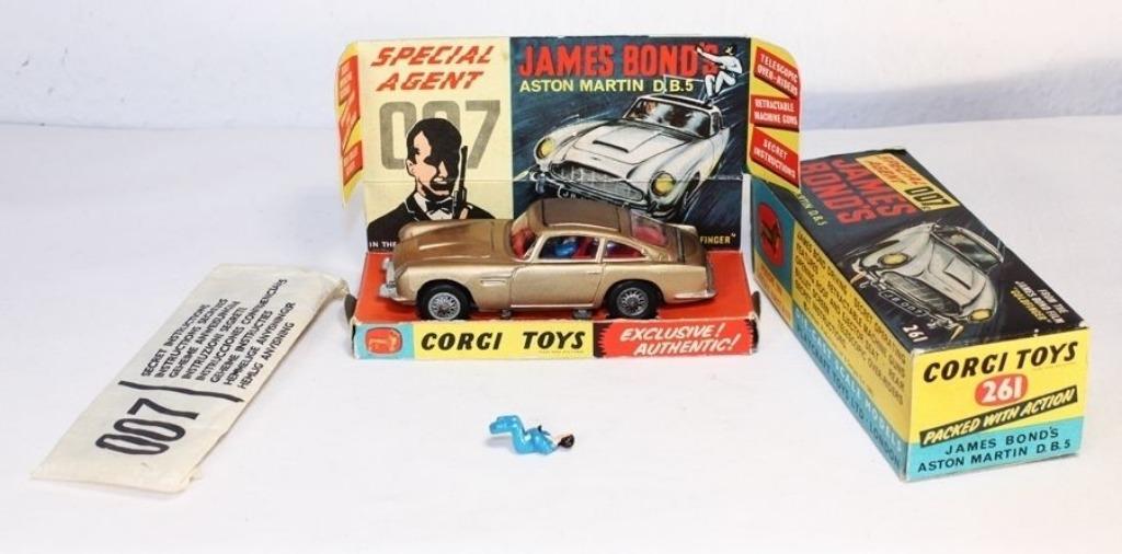 Vintage JAMES BOND 007 ASTON MARTIN DB 1/43 CORGI TOYS Neuve, Enlèvement ou Envoi, Neuf, Voiture, Corgi