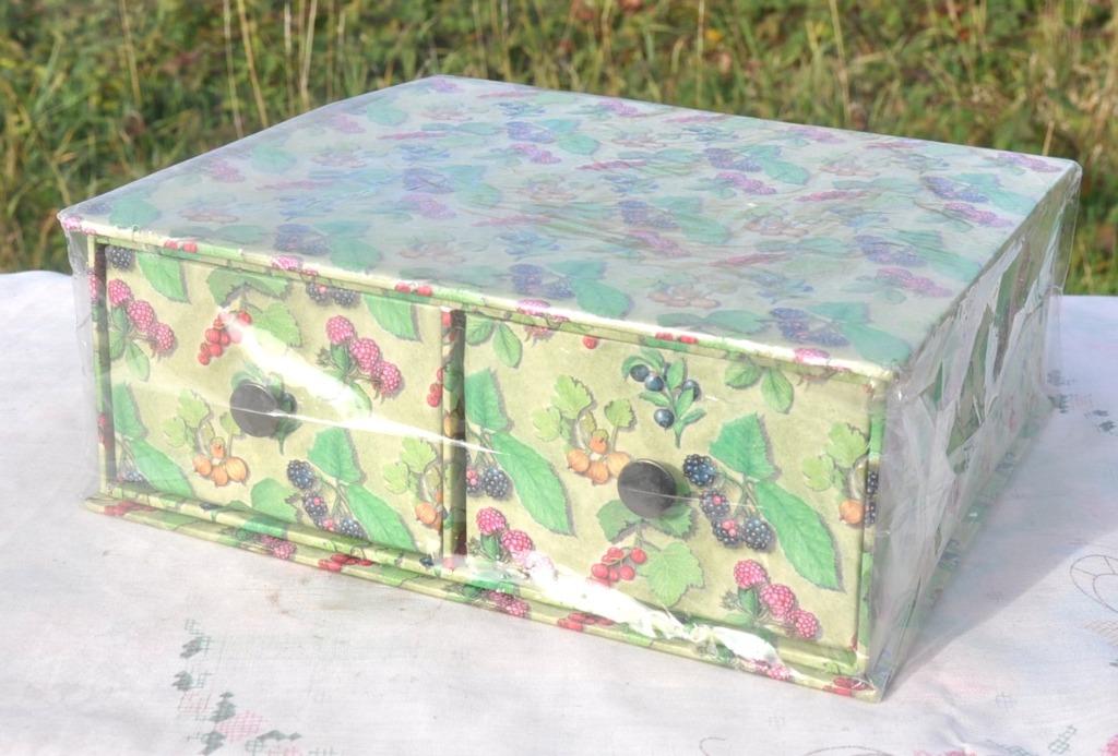 rangement a  double tiroirs neuf en carton et papier, Enlèvement ou Envoi, Neuf