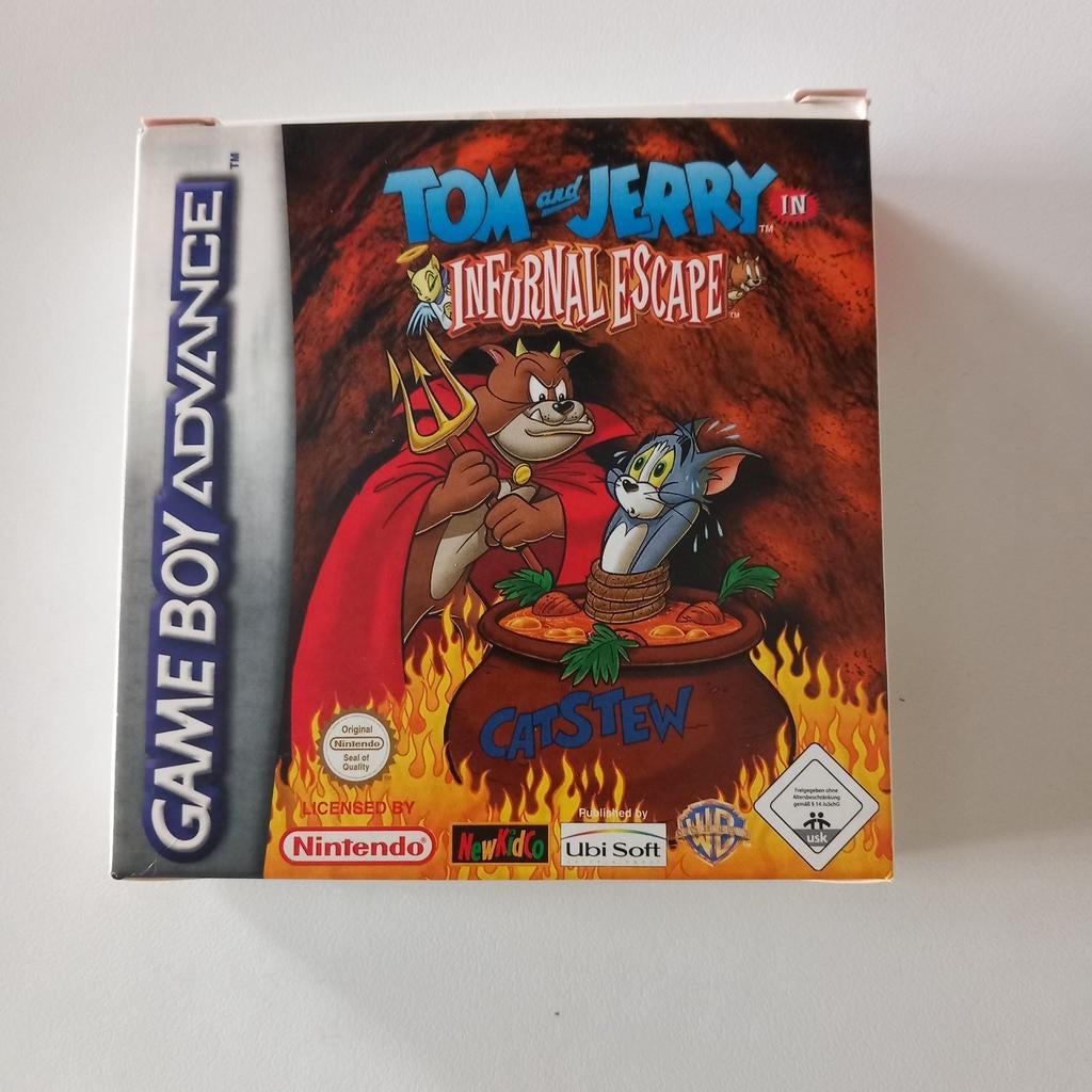 Tom & Jerry Infurnal Escape gba, Ophalen of Verzenden, Zo goed als nieuw