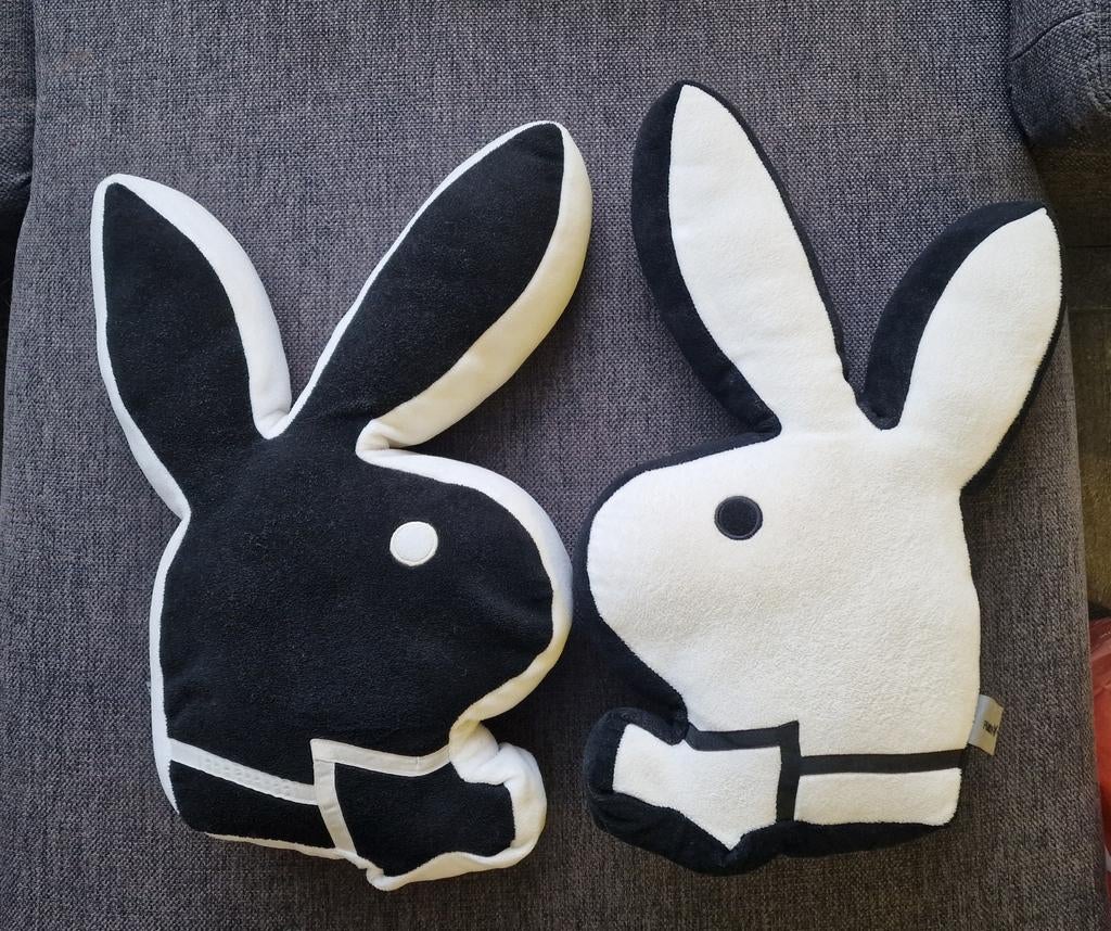 Kussens Playboy, Ophalen, Wit