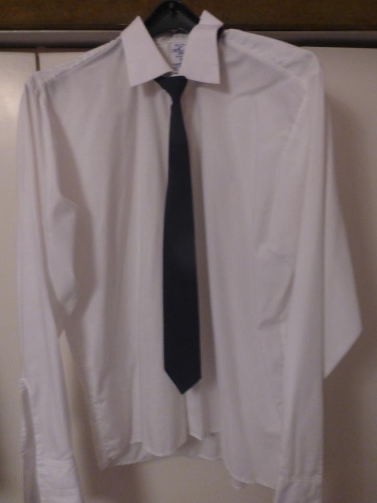 Rijkswacht, Kleding | Heren, Overhemden, Ophalen of Verzenden, Zo goed als nieuw, Wit, Andere