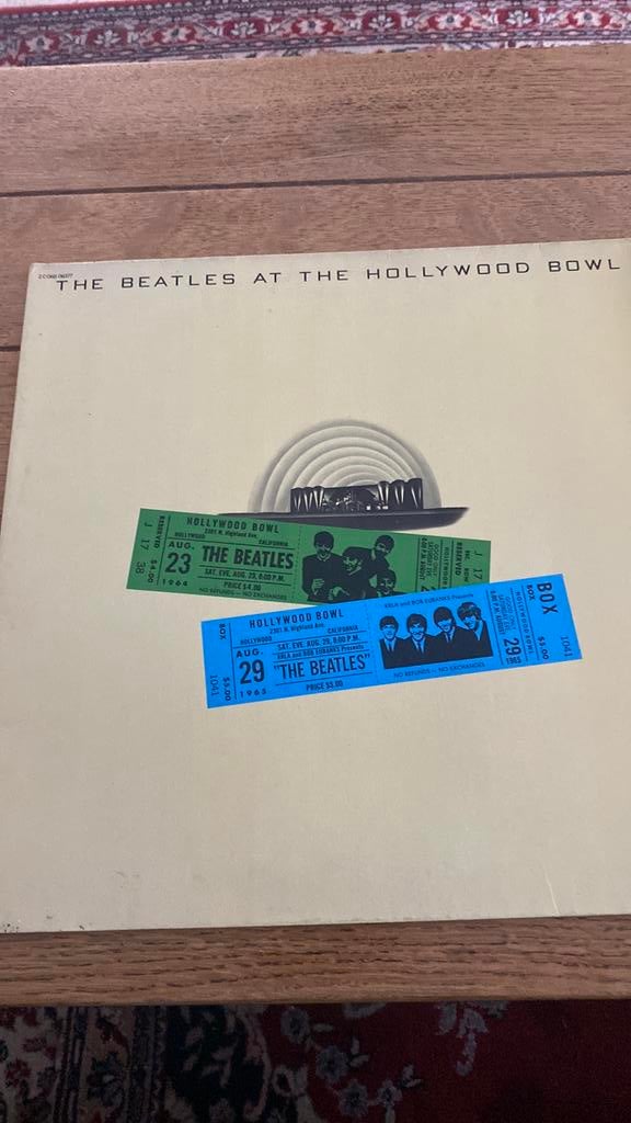 The Beatles at The Hollywood Bowl LP, Cd's en Dvd's, Ophalen, Zo goed als nieuw